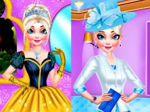 Royal Queen Vs Modern Queen Dress Up Game - Dress Up Game