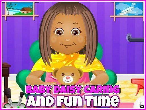 Baby Daisy Caring and Fun Time Online Puzzle Game - Jigsaw Puzzle Game