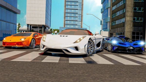 Super Car Extreme Car Driving Simulator Arcade Game