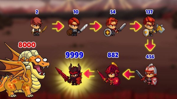 Merge Hero - Survival Tower Defense Strategy Game, Strategy Game