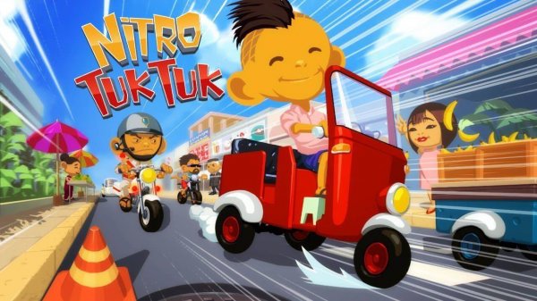Nitro Tuk Tuk: Urban Driving Arcade Game