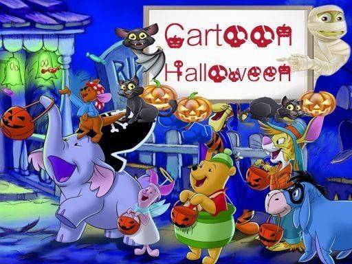 Cartoon Halloween Slide Puzzle Online Game - Puzzle Game