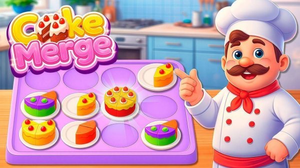 Cake Merge: Sweet Puzzle Game - Puzzle Game
