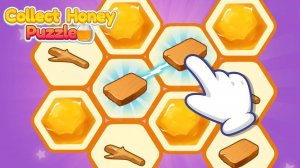 Collect Honey Puzzle: Merge & Build Game - Puzzle Game