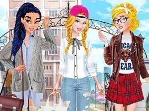 Cinderella's Back to School Collection Dress Up Game