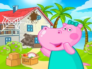 Hippo Home Cleanup Puzzle