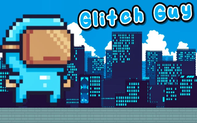 Glitch Guy Gravity Run - Pixel Arcade Game