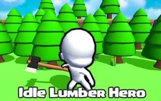 Idle Lumber Hero - Wood Chopping Clicker Game