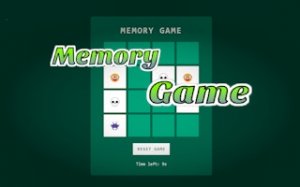 Emoji Recall Card Game