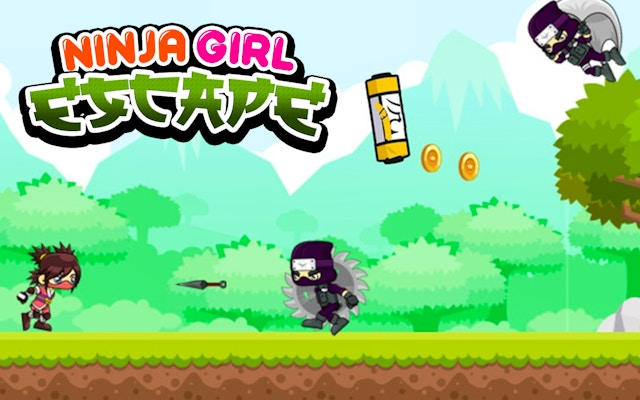 Ninja Girl Escape - Endless Runner Game