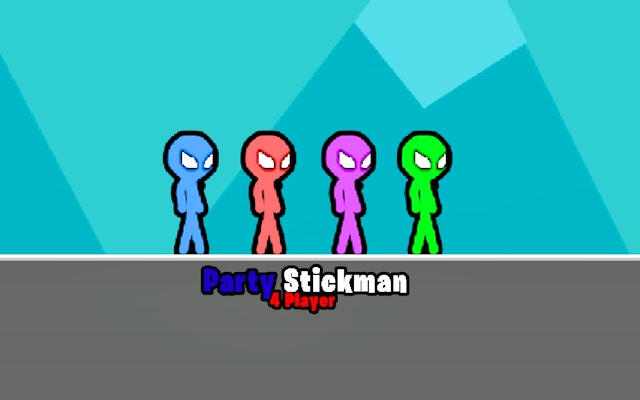 Party Stickman 4 Player - Multiplayer Stickman Game