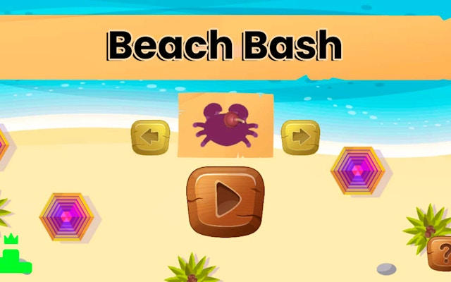 Beach Bash: Crab Treasure Hunt