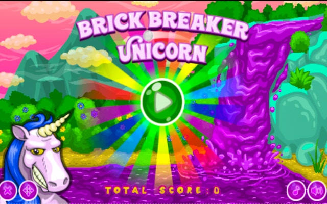 Brick Breker Unicorn - Magical Arcade Game