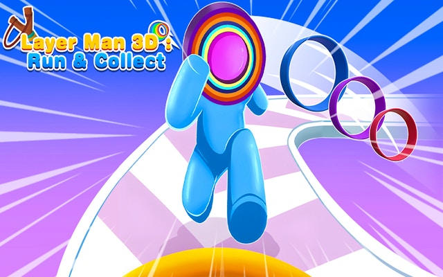 Layer Man 3D: Run Collect - Arcade Runner