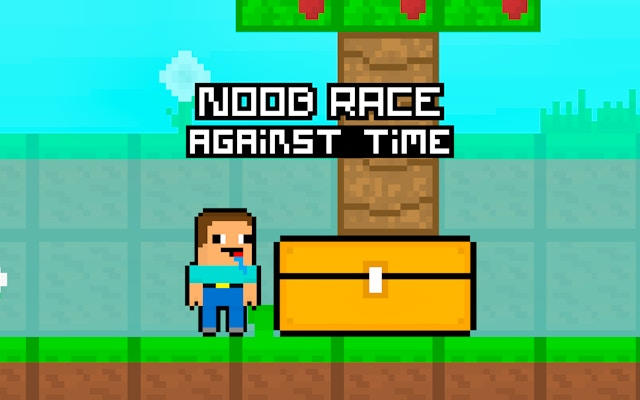 Noob Race Against Time: Forest Treasure Adventure