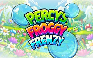 Percy's Froggy Frenzy - Bubble precision fighter Platformer
