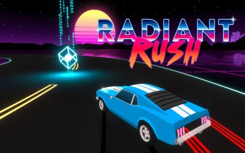 Radiant Rush Synthwave Drifting Game