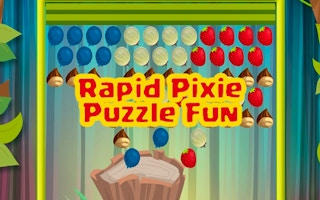 Rapid Pixie Puzzle Fun: Fruit Bubble precision fighter