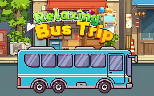 Relaxing Bus Trip: Color Match Puzzle