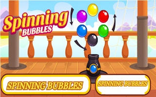 Spinning Bubbles Match 3 Puzzle Game