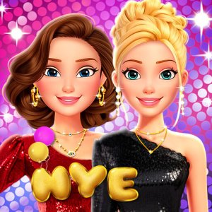 Ellie NYE Sequin Party Dress Up Game - Dress Up Game